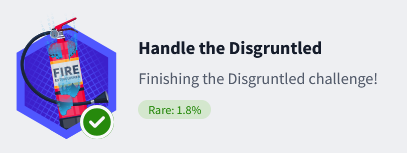 Handle the Disgruntled